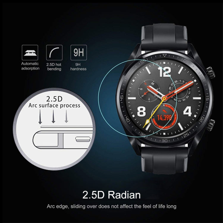39mm Diametral Universal Tempered Glass Film for Galaxy, LG, Sony, Huawei, Garmin, 39mm