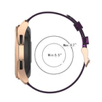 20mm Stripe Weave Nylon Wrist Strap Watch Band for Galaxy Watch 42mm, Galaxy Active / Active 2, Gear Sport, S2 Classic