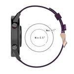 22mm Stripe Weave Nylon Wrist Strap Watch Band for Huawei GT / GT2 46mm, Honor Magic Watch 2 46mm / Magic