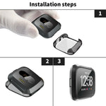 Smart Watch Soft TPU Protective Case for Fitbit Versa