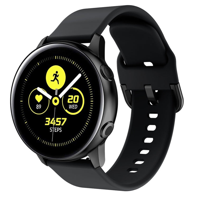 سوار ساعة بإبزيم مطلي كهربائياً للساعة الذكية Galaxy Watch Active