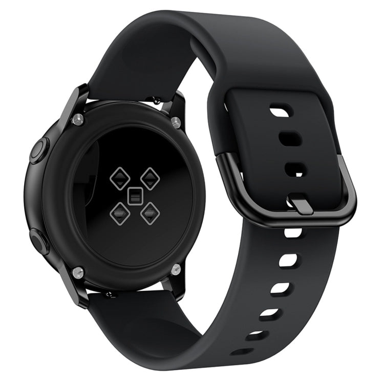 سوار ساعة بإبزيم مطلي كهربائياً للساعة الذكية Galaxy Watch Active