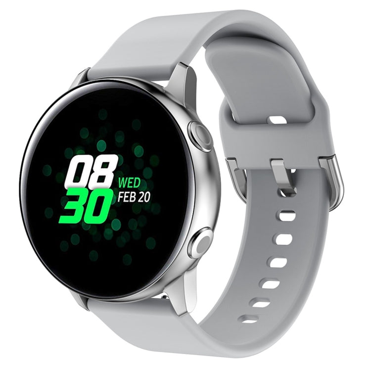 سوار ساعة بإبزيم مطلي كهربائياً للساعة الذكية Galaxy Watch Active