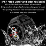ET310 1.39 inch IPS Screen IP67 Waterproof Silicone Band Smart Watch, Support Body Temperature Monitoring / ECG, ET310