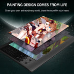 شاشة رسم رقمية لهاتف محمول وجهاز لوحي 10Moons G10 مع قلم سلبي 8192 مستوى