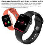 T500+MAX Smart-Armband mit 1,69 Zoll HD-Bildschirm, unterstützt Bluetooth-Anrufe und Herzfrequenzmessung