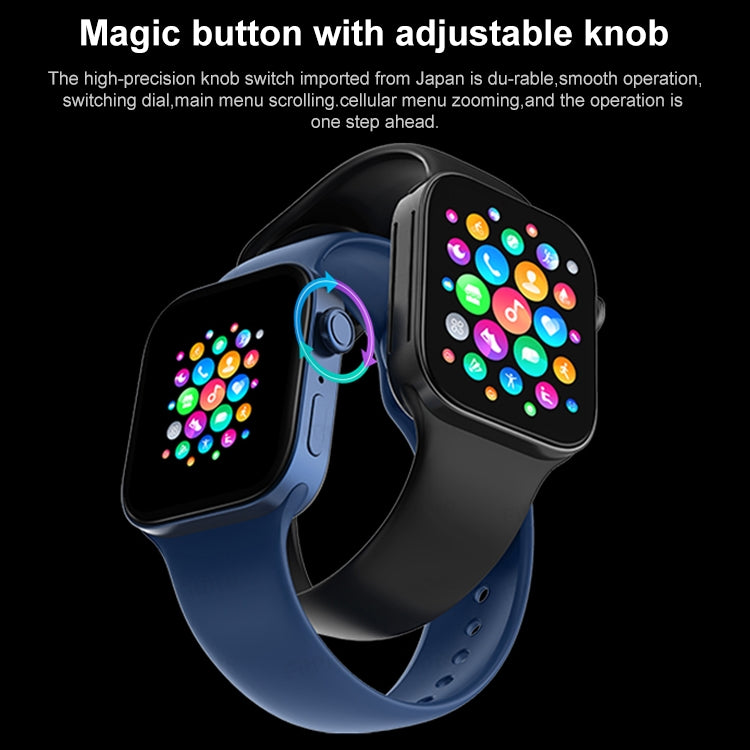 T500+MAX Smart-Armband mit 1,69 Zoll HD-Bildschirm, unterstützt Bluetooth-Anrufe und Herzfrequenzmessung