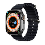 T800 Ultra 1.99 inch Ocean Silicone Band Smart Watch Support Heart Rate / ECG, Ocean Silicone Band (Black), Ocean Silicone Band (White), Ocean Silicone Band (Yellow)