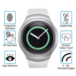 2 PCS ENKAY Hat-Prince for Samsung Gear S2 Smart Watch 0.2mm 9H Surface Hardness 2.15D Explosion-proof Tempered Glass Screen Film