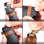 For Cadillac / CT5 / CT6 / XT6 C088 Car Key Leather Protective Case, C088