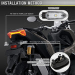 2pcs For Honda RS150 XRE300 CRF300 X-ADV Motorcycles LED Turn Signal Light, For Honda RS150