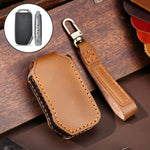 For Kia Sportage R / K5 / K4 / K2 / KX3 Hallmo B Style Car Cowhide Leather Key Protective Cover Key Case, C135