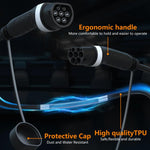 Feyree European Standard New Energy Electric Vehicle Charging Pile Double-ended Extension Cable, 250V 16A