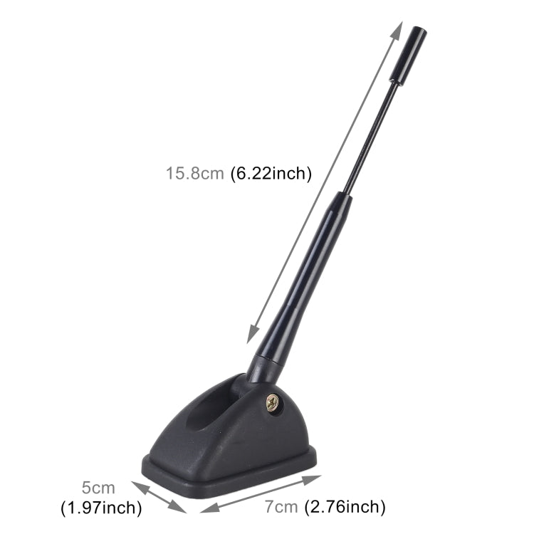 YQ-602A 15.8x1.3cm Car Radio Roof Enhanced Signal Antenna Mast, YQ-602A