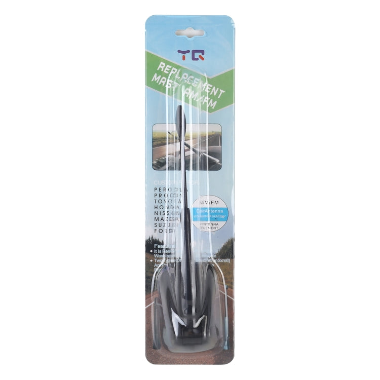 YQ-615A 15.5x1.3cm Car Radio Roof Enhanced Signal Antenna Mast, YQ-615A