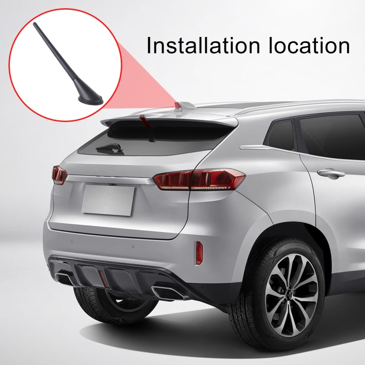 YQ-623A2 17x1.5cm Car Radio Roof Enhanced Signal Antenna Mast, YQ-623A2