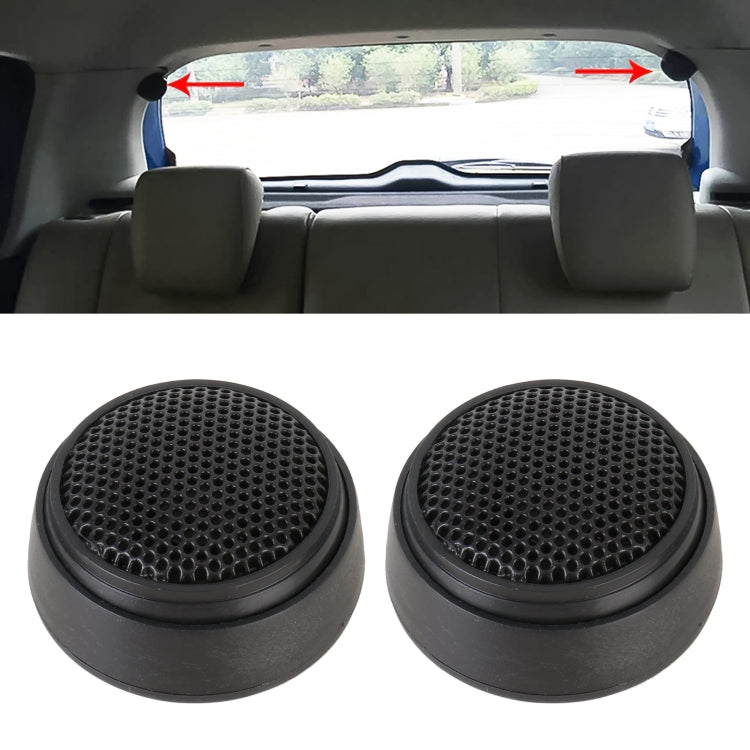 2pcs 1000W 98dB Car Dome Tweeter Audio Loudspeaker Treble Speaker, YH-106B/YH-106L/YH-425