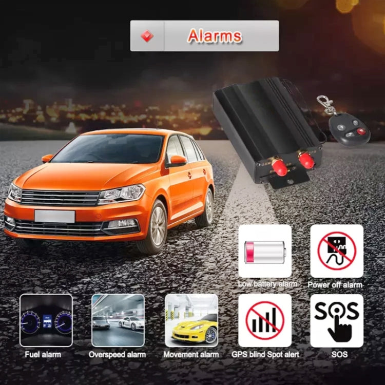 DEAOKE 2G GPS Car Locator Car Anti-Theft Tracker with Remote Control, GPS Car Locator with Remote Control