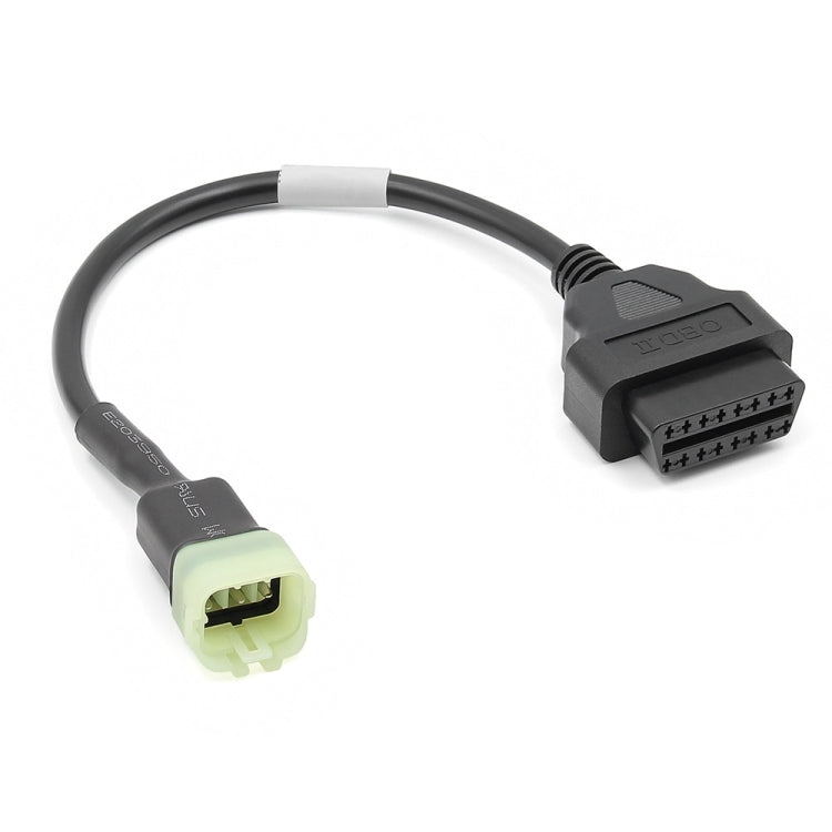 For Kawasaki 6 Pin to OBDII Female Motorcycle Connector Cable, For Kawasaki