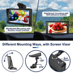 P701S 7 inch Portable Touch Display Wireless Car Navigator Smart CarPlay Bluetooth Reversing Image, P701S