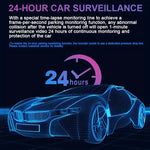 3.16 inch 1080P HD Night Vision Front and Inside Dual Lenses Driving Recorder, Front and Inside Dual Lenses