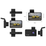 Q3 3 inch Car 1080P HD Single Recording Driving Recorder, Supports Automatic Loop Recording, Q3 Single Recording Driving Recorder