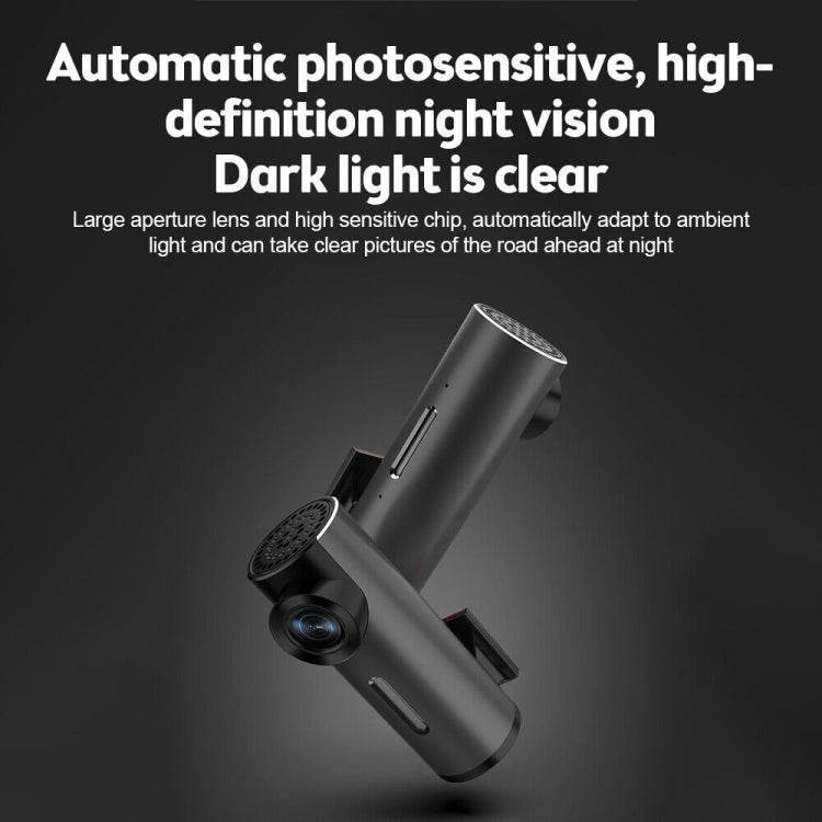 Car 1080P HD WiFi Driving Recorder, Supports Mobile APP Link & Automatic Loop Recording, Car WiFi Driving Recorder