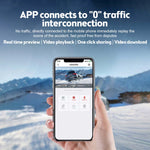 Car 1080P HD WiFi Driving Recorder, Supports Mobile APP Link & Automatic Loop Recording, Car WiFi Driving Recorder