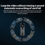 Car 1080P HD WiFi Driving Recorder, Supports Mobile APP Link & Automatic Loop Recording, Car WiFi Driving Recorder