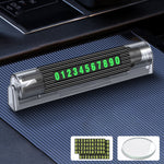 Car Multi-functional Emergency Safety Hammer Temporary Parking Dual Number Plate