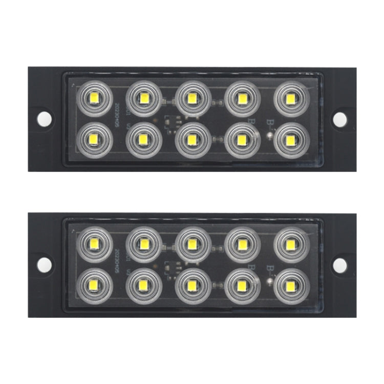 2pcs Car / Truck 10LEDs Side Marker Indicator Lights Bulb Lamp, MK-017(Orange), MK-017 (Red), MK-017 (White)