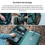 PGYTECH P-CB-020 2 in 1 Waterproof  Shockproof Outdoor Dual Shoulders Backpack + Single Shoulder Bag, P-CB-020