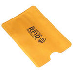 100 PCS Aluminum Foil Anti Theft RFID Blocking Sleeve Card Protector, Size: 9.1*6.3cm, RFID 100pcs (Gold), RFID 100pcs (Silver)