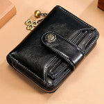3522 Short Anti-magnetic RFID Wallet Multi-function Wallet for Ladies, with Card Slots