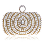 Women Fashion Banquet Party Pearl Handbag