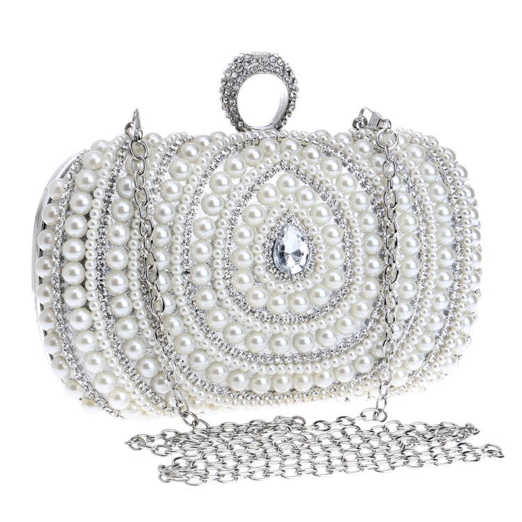 Women Fashion Banquet Party Pearl Handbag