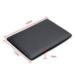 8219 Antimagnetic RFID Men Multi-functional Wallet Card Bag Passport Package, 8219