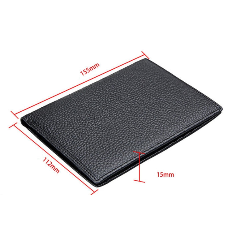 8219 Antimagnetic RFID Men Multi-functional Wallet Card Bag Passport Package, 8219