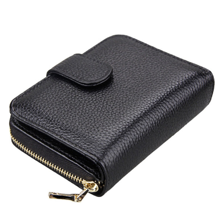 KB132 Female Style Full Grain Cow Leather Multifunctional RFID Wallet/ Card Bag/ Driving License Package