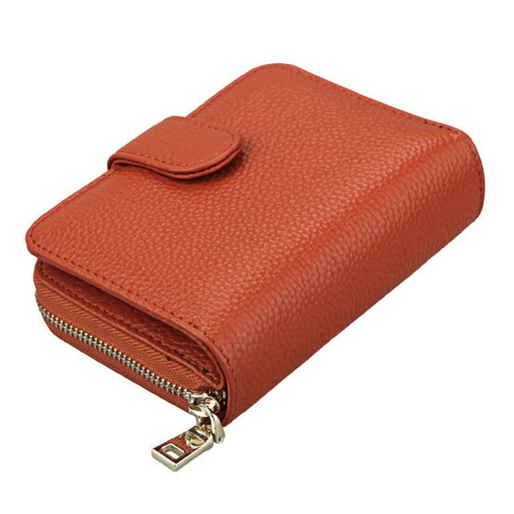 KB132 Female Style Full Grain Cow Leather Multifunctional RFID Wallet/ Card Bag/ Driving License Package
