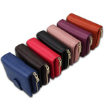 KB132 Female Style Full Grain Cow Leather Multifunctional RFID Wallet/ Card Bag/ Driving License Package