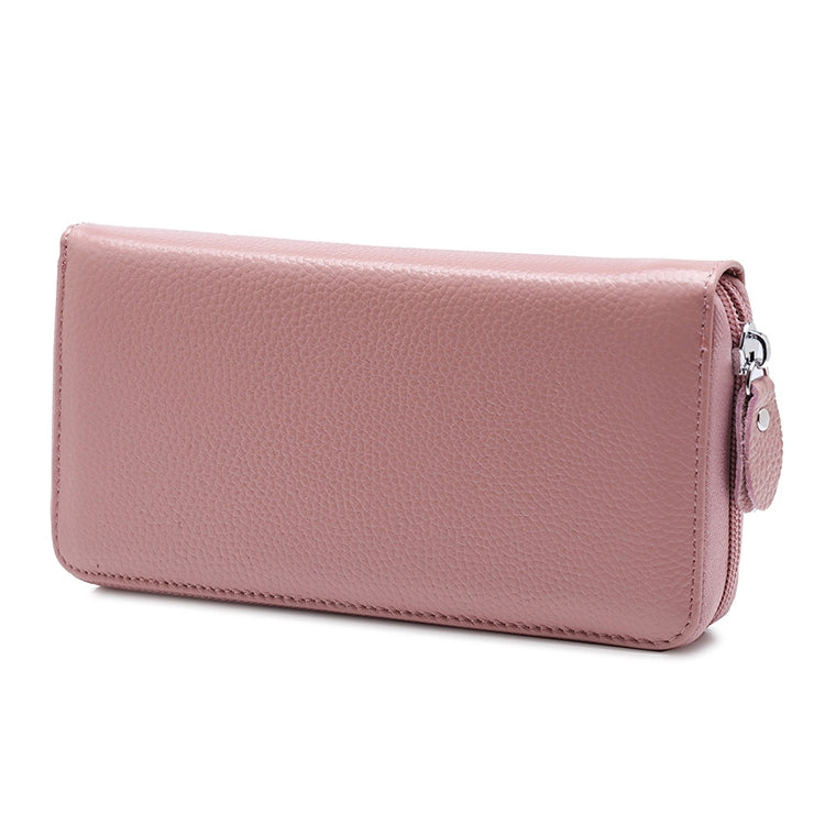 902 Antimagnetic RFID Litchi Texture Women Large Capacity Hand Wallet Purse Phone Bag with Card Slots
