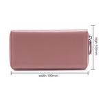 902 Antimagnetic RFID Litchi Texture Women Large Capacity Hand Wallet Purse Phone Bag with Card Slots