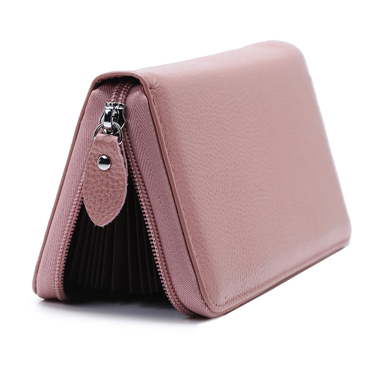 902 Antimagnetic RFID Litchi Texture Women Large Capacity Hand Wallet Purse Phone Bag with Card Slots