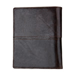 8232 Antimagnetic RFID Men Oil Wax Leather Wallet with Detachable Card Holder, 8232