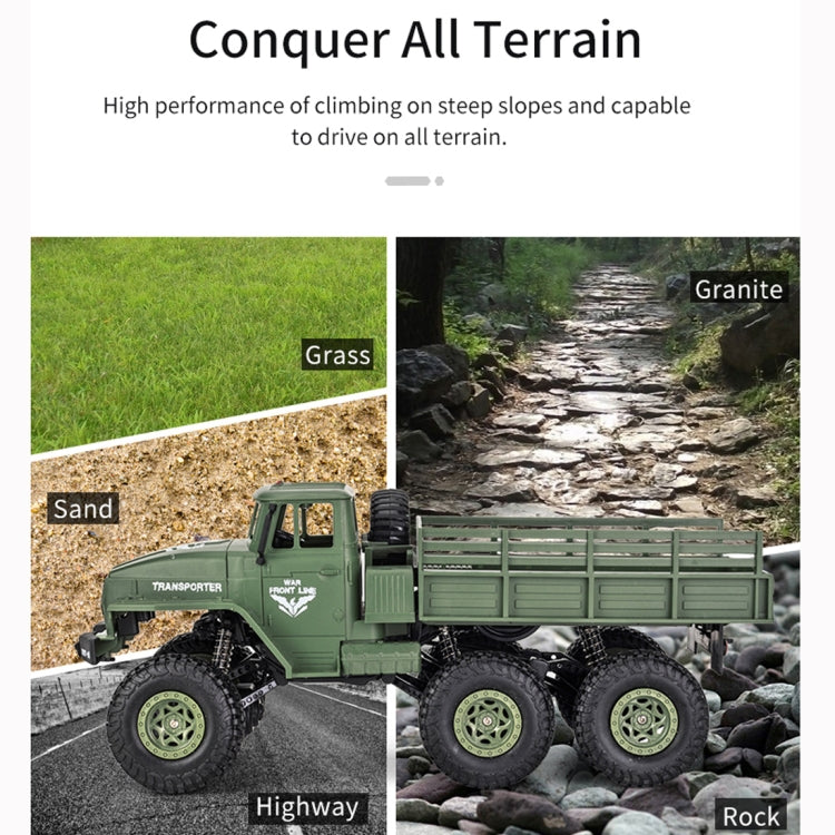 JJR/C 1:18 2.4Ghz 4 Channel Remote Control Dongfeng 8 Six-wheeled Armor Truck Vehicle Toy, Dongfeng 8 (Green), Dongfeng 8 (Yellow)