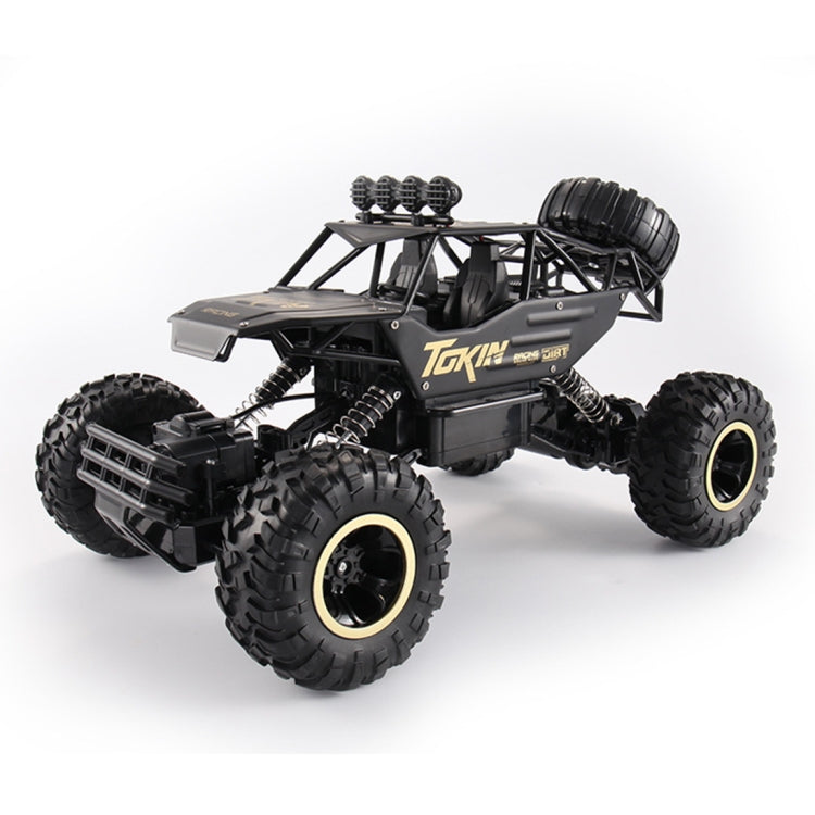 HD6026 1:12 Large Alloy Climbing Car Mountain Cross-country Four-wheel Drive Remote Control Car Toy, Size: 37cm, HD6026 1:12(Black), 6255 2.4GHz 1:16(Green), HD6026 1:12(Gold), HD6026 1:12(Red), HD6026 1:12(Silver)