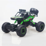 HD6026 1:12 Large Alloy Climbing Car Mountain Cross-country Four-wheel Drive Remote Control Car Toy, Size: 37cm, HD6026 1:12(Silver), HD6026 1:12(Black), 6255 2.4GHz 1:16(Green), HD6026 1:12(Gold), HD6026 1:12(Red)