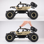 HD6026 1:12 Large Alloy Climbing Car Mountain Cross-country Four-wheel Drive Remote Control Car Toy, Size: 37cm, HD6026 1:12(Silver), HD6026 1:12(Black), 6255 2.4GHz 1:16(Green), HD6026 1:12(Gold), HD6026 1:12(Red)