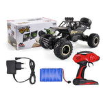 HD6026 1:12 Large Alloy Climbing Car Mountain Cross-country Four-wheel Drive Remote Control Car Toy, Size: 37cm, HD6026 1:12(Silver), HD6026 1:12(Black), 6255 2.4GHz 1:16(Green), HD6026 1:12(Gold), HD6026 1:12(Red)
